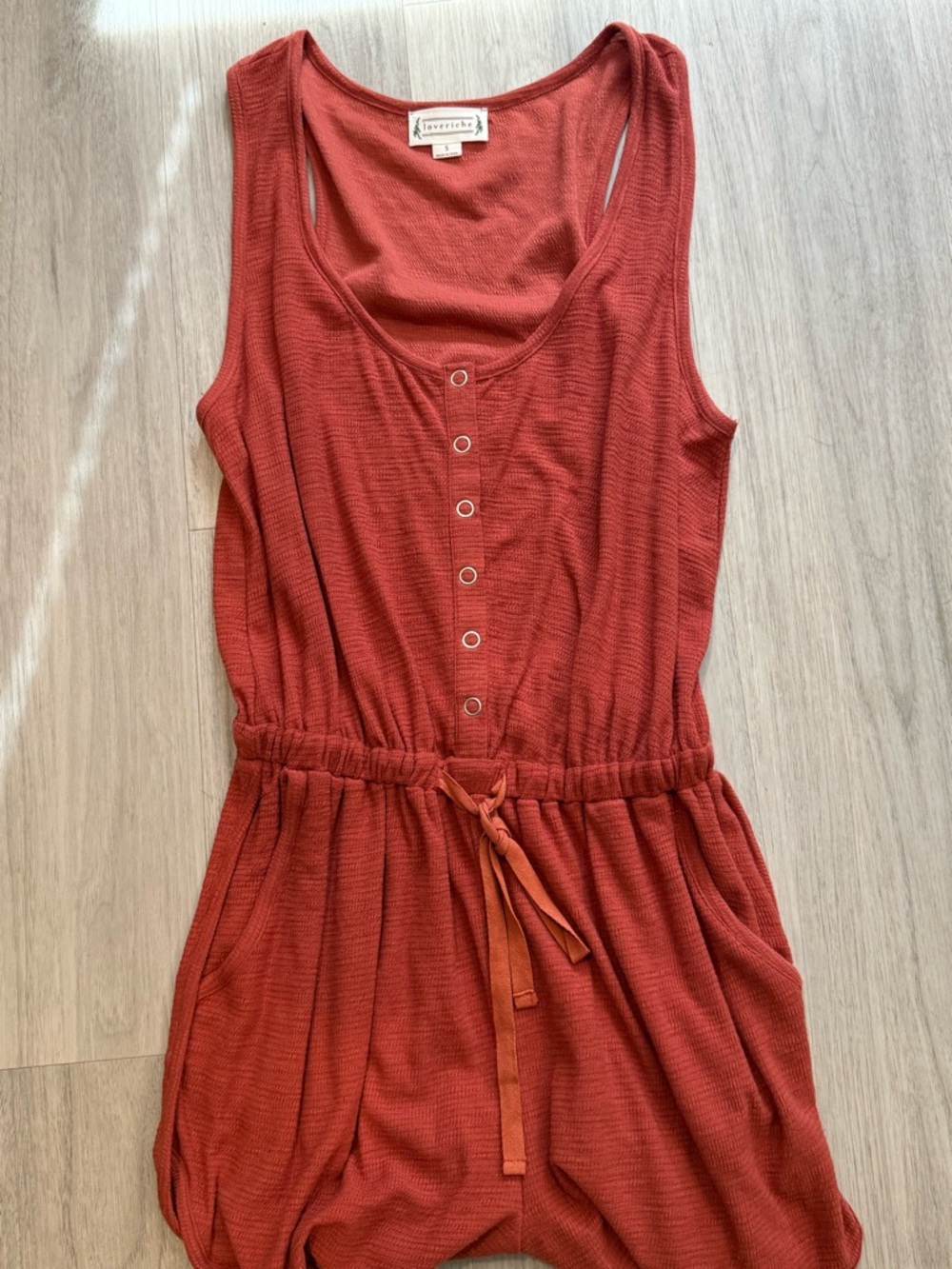 Rust Tank Romper